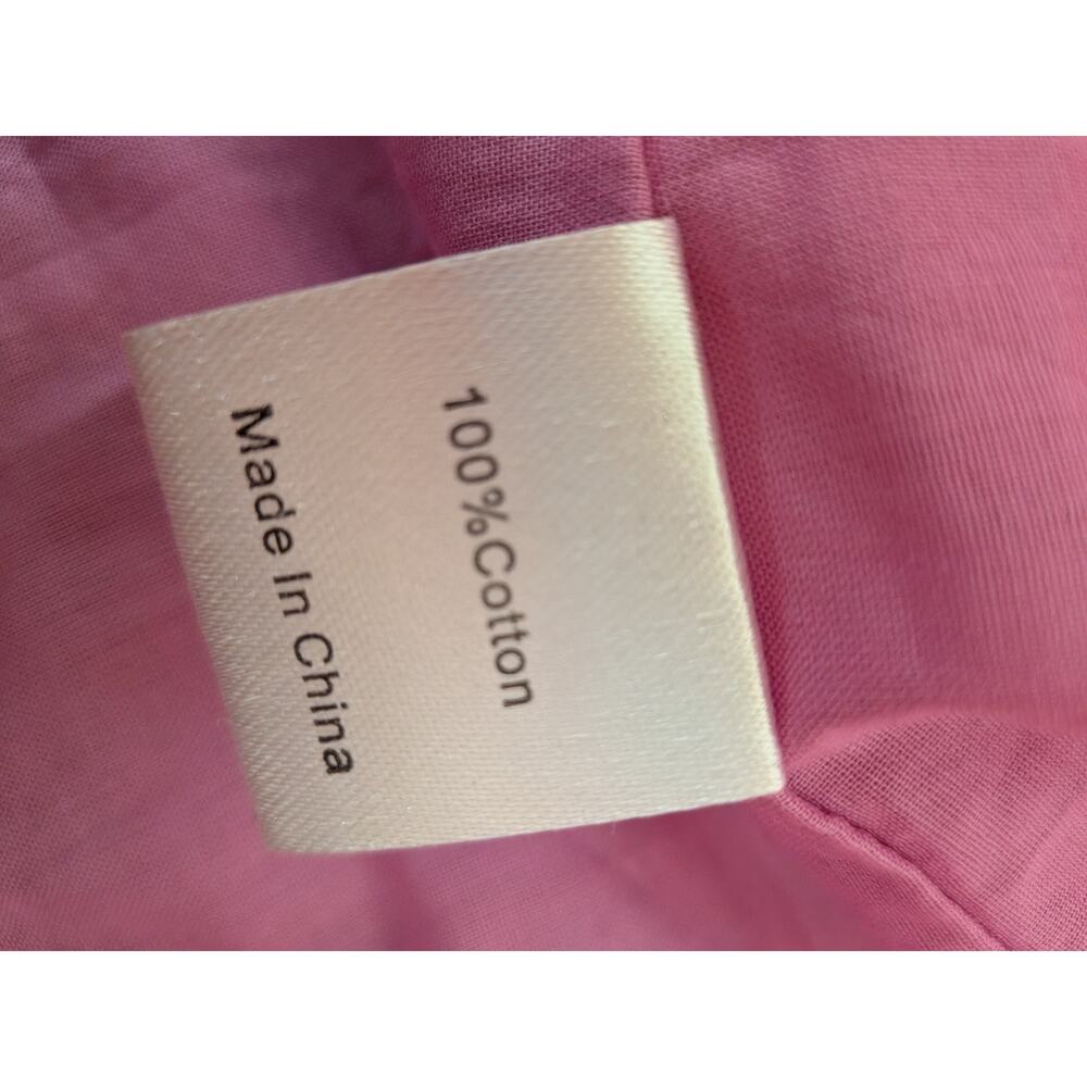 Tuckernuck Mallie Smocked Floral Ruffle Midi Dress Size Medium Pink Cottagecore - Picture 7 of 10